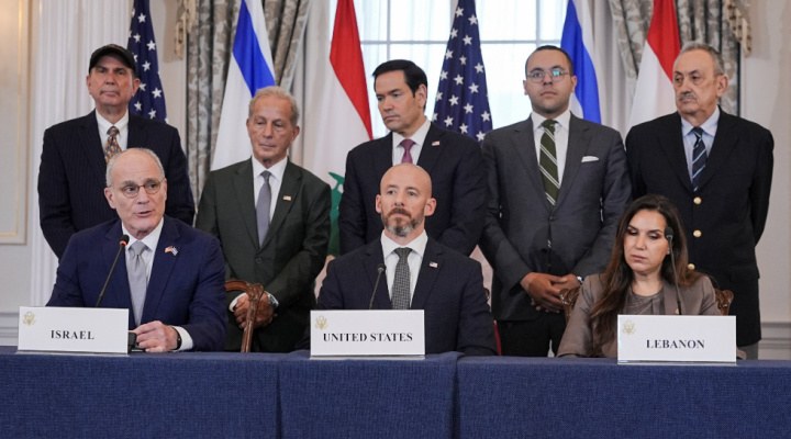 Israel, Lebanon and US sign framework agreement; Hezbollah calls it "null and void"